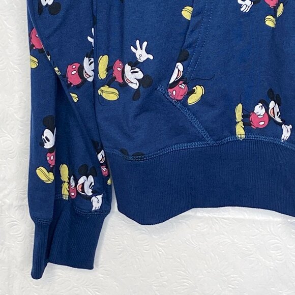 Disney Unisex Mickey Mouse Full Zip Sweatshirt Hooded Jacket Adult L - Picture 5 of 11